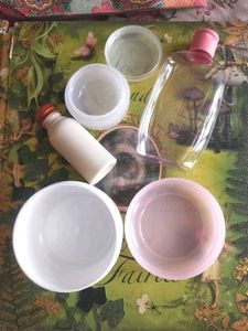 Empty Skincare Bottles