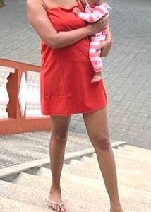 Brand New Coral Red Dress From h&amp;m