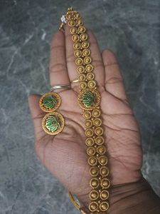 Gold-tone Necklace Set
