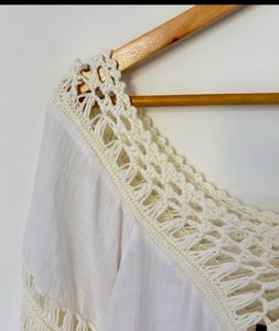 crochet Work, Elegant Top, Detailing Is Perfect