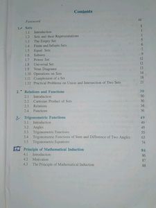 Maths Book Class11 NCERT