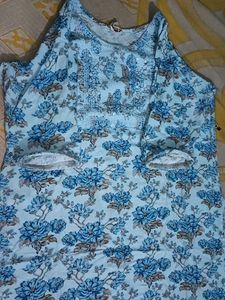 Floral Print Kurta