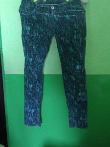 Stylish Patterned Jeans