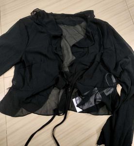 Ruffle Placket Blouse🎀