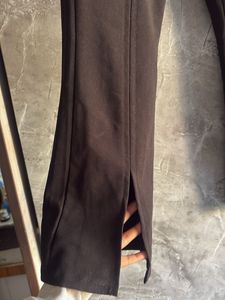 black Flared Leggings