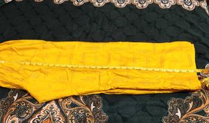 Golden Suit Set For Haldi Function 💫