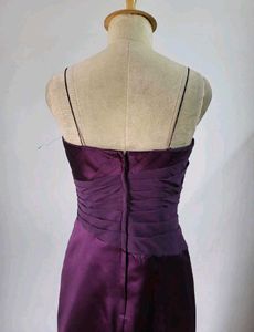Elegant Purple Bridesmaid Dress