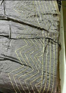 Elegant Peach &amp; Grey unstiched dress🥳