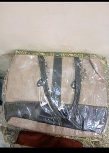 New Hand Bag Not Used Vintage Two-Tone Only 199