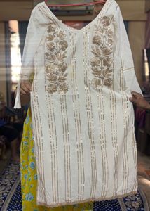 Elegant Embroidered Kurta Set
