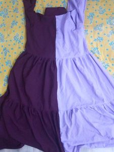 💜🪻Frock Purple_lavender