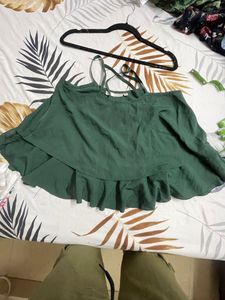 A Cute Yet sassy Crisscross Neck Top