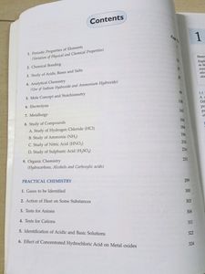 Chemistry Book ICSE Class X