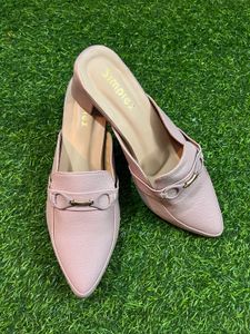 Stylish Mauve Mules