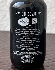 Swiss Beauty Makeup Fixer - Natural