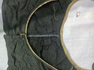 Elegant Black Saree with Blouse