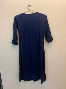 Upcycling Navy Blue Kurti