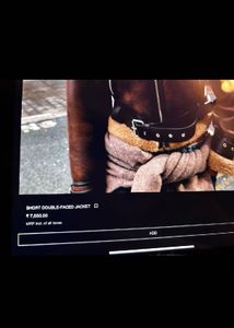 savanna Faux Leather Aviator Jacket