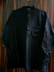 Black Kurta For Boys