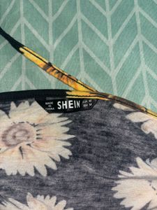 Sunflower Print Halter Top