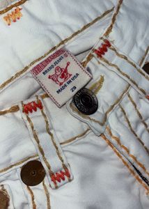 True Religion White Jeans