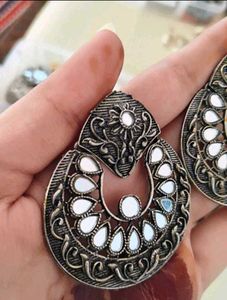Mirror Jhumka Combo