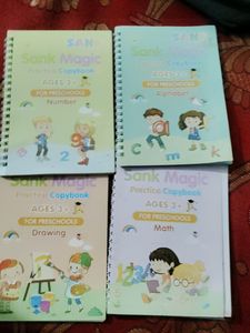 New Children Writing Books
