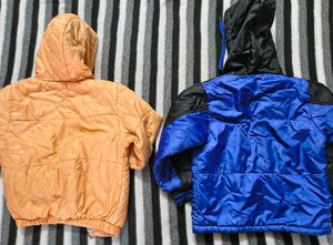 Set of 2 Hooded Winter Jackets 3-5 Years old