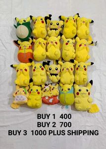 Pikachu Plush Toys - Gotta Catch 'Em All!