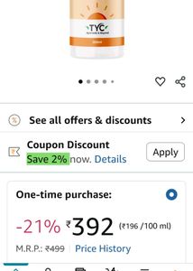 TYC Sunscreen Face &amp; Body Lotion