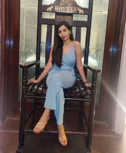 Sky Blue Wrap Jumpsuit