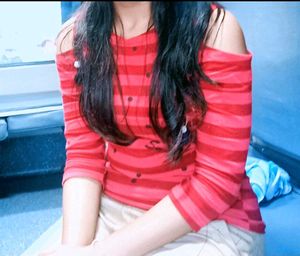 Flutter Sleeves Self Design Top&amp;COLD SLEEVE  TOP