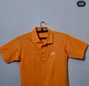 YONEX POLO TSHIRT (orange)