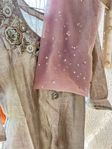 Embroidered Indian Outfit