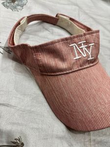Pink NY Visor