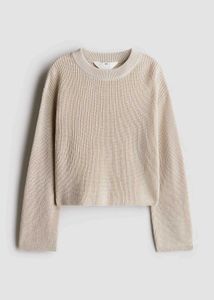 H&amp;M Beige Knit Sweater