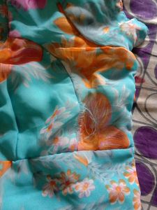 Floral Printed Saree