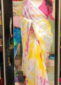 Saree Multi Colour