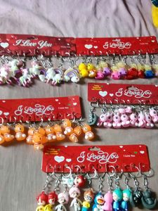 Five Dozen Keychain- More Than 60 Pieces