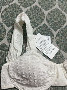 Trendyol White Bralette Top, Bust- 38/36