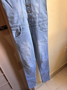 Light Denim Dungaree