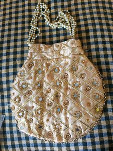 Embroidered Potli Bag