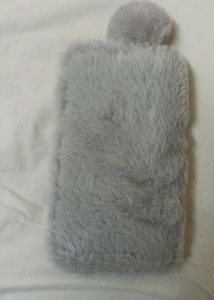 Floral Plush Pouch