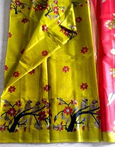 Mustard Saree