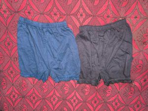 Blue & Black Bloomers Set