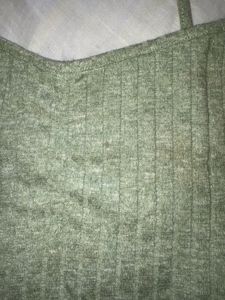 Cute Green Crop Top