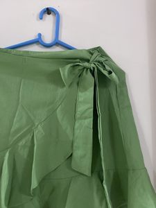 Tie Up Mini Skirt