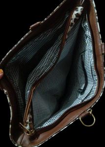 Leopard Print Hand Bag