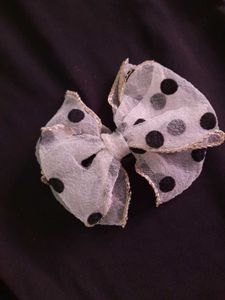 Polka-Dot Bowknot Hairpin