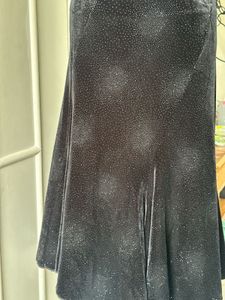 Sparkly Velvet Skirt